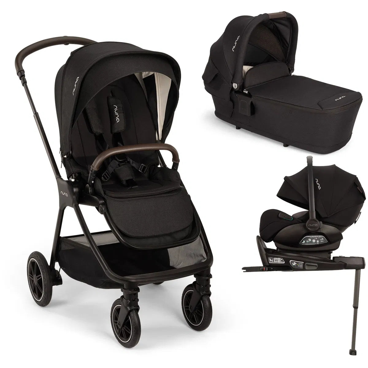 Nuna Triv Next 4in1 inkl Arra Flex & Base Curv Chateau