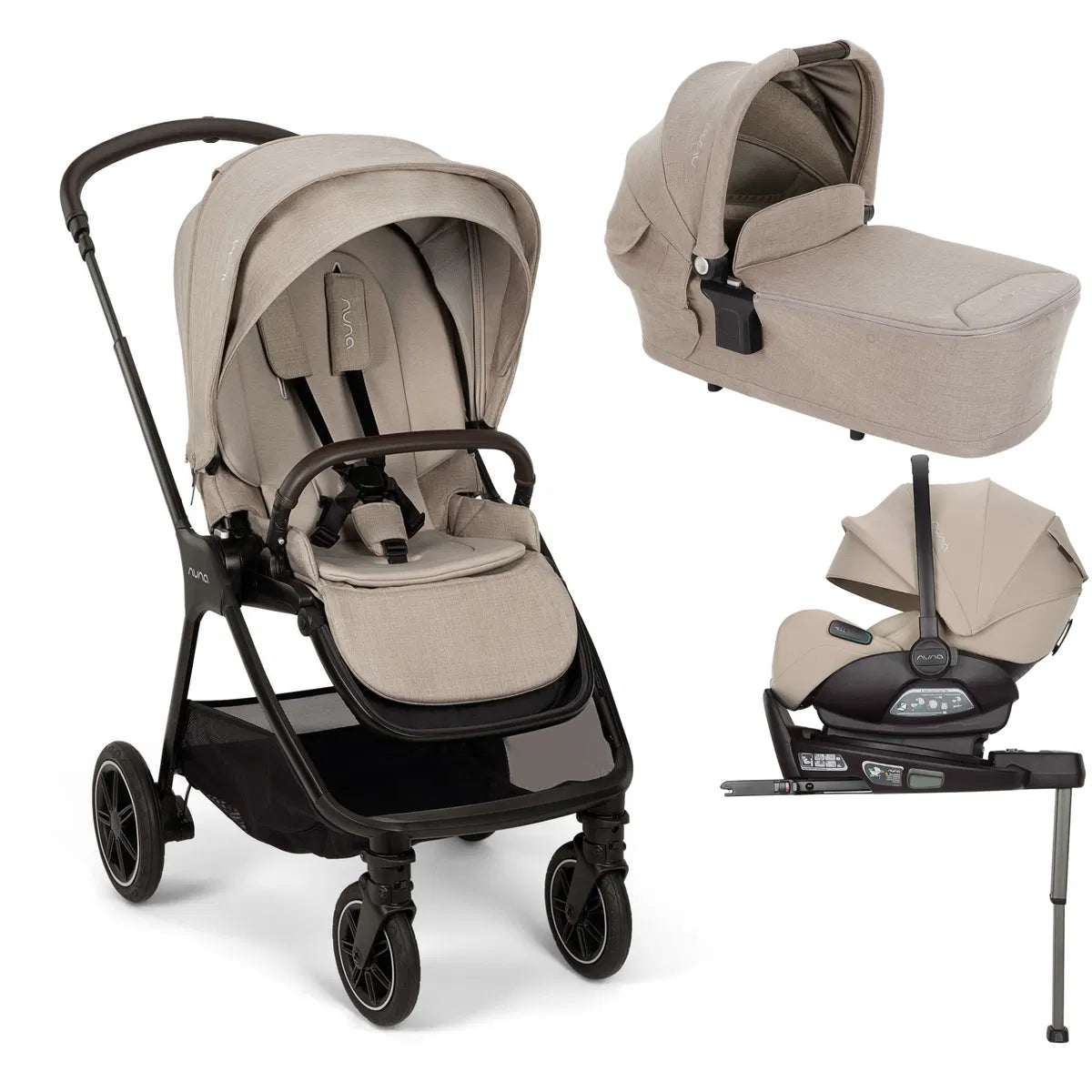Nuna Triv Next 4in1 inkl Arra Flex & Base Curv Thunder