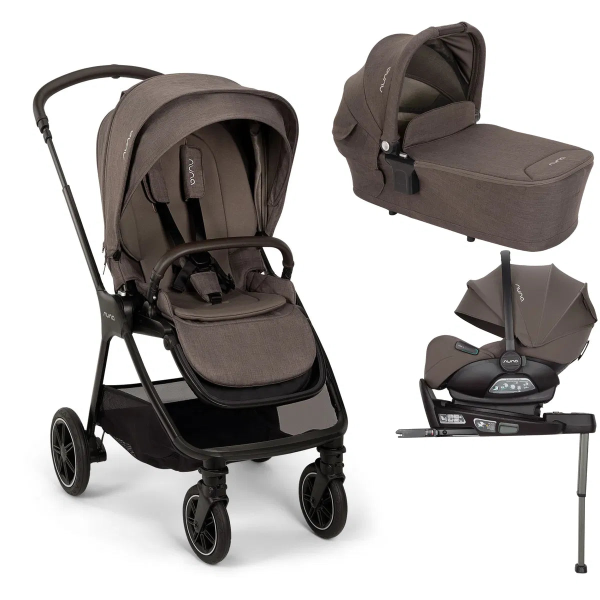 Nuna Triv Next 4in1 inkl Arra Flex & Base Curv Cosmopolitan