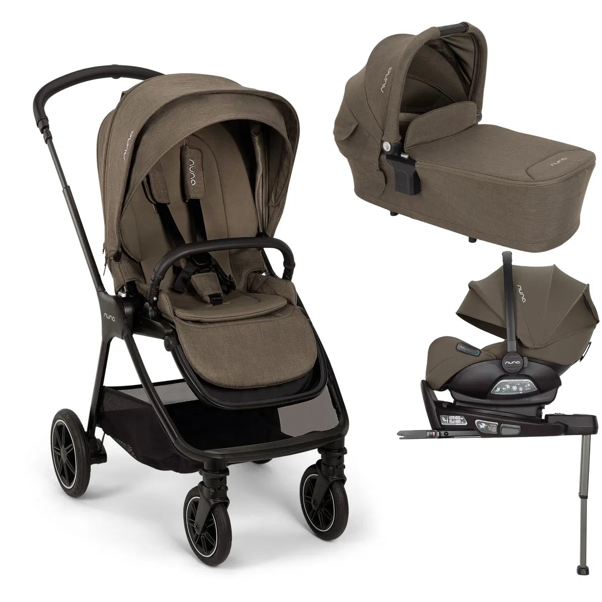 Nuna Triv Next 4in1 inkl Arra Flex & Base Curv Chateau