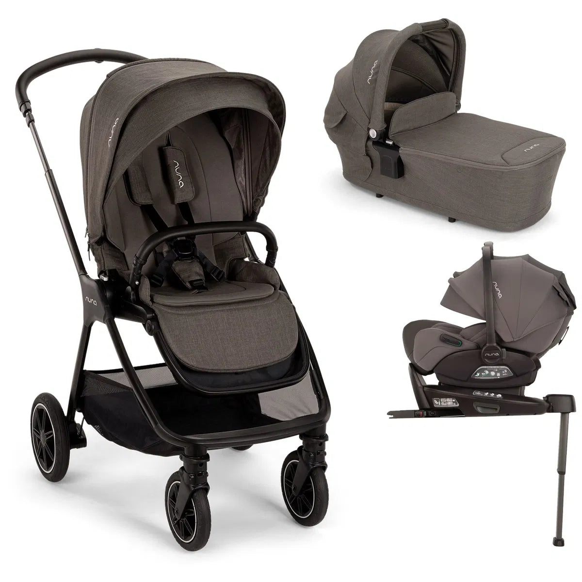 Nuna Triv Next 4in1 inkl Arra Flex & Base Curv Cosmopolitan