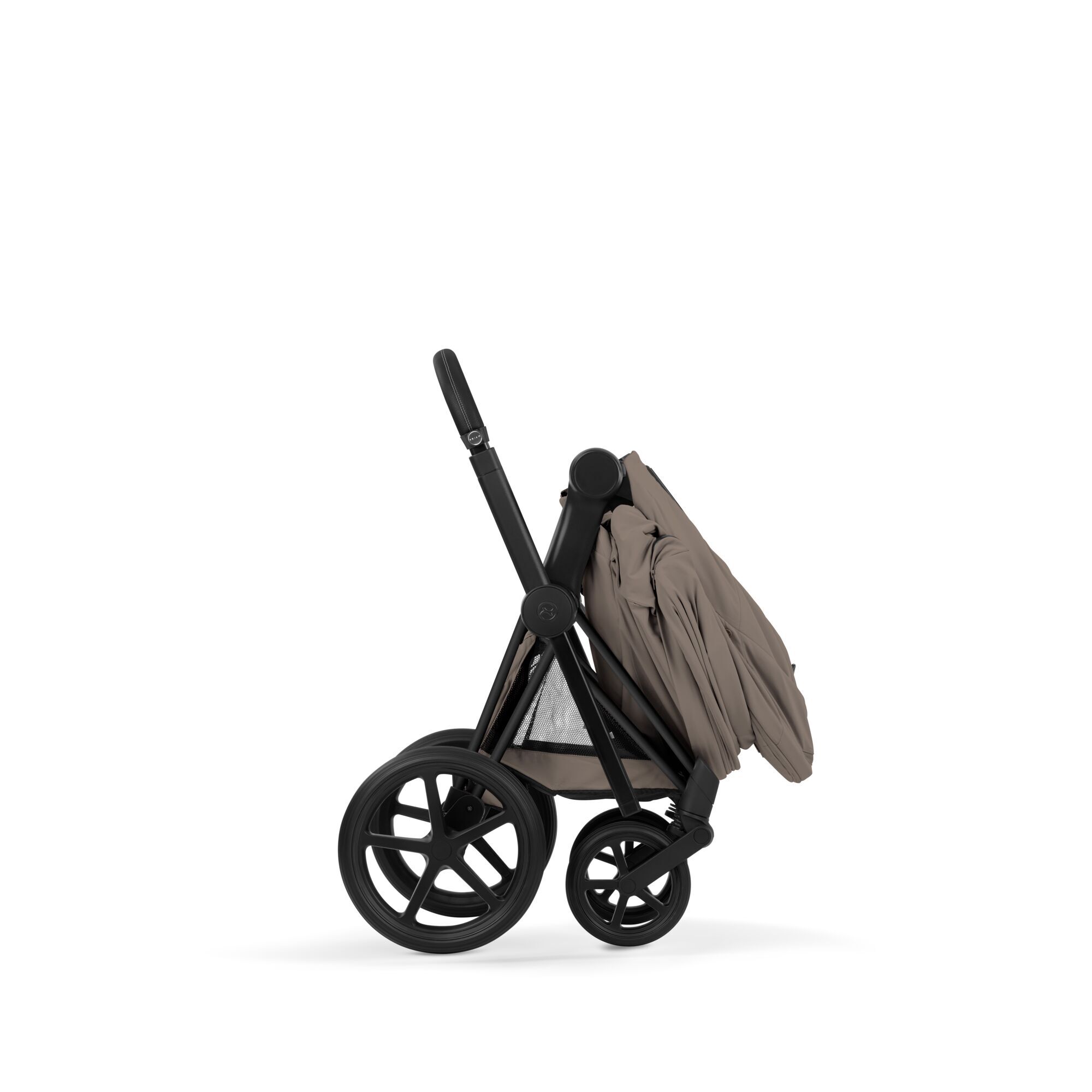 Cybex Priam Comfort 2026 Matt Black 4in1 Bundle Cococnut Brown