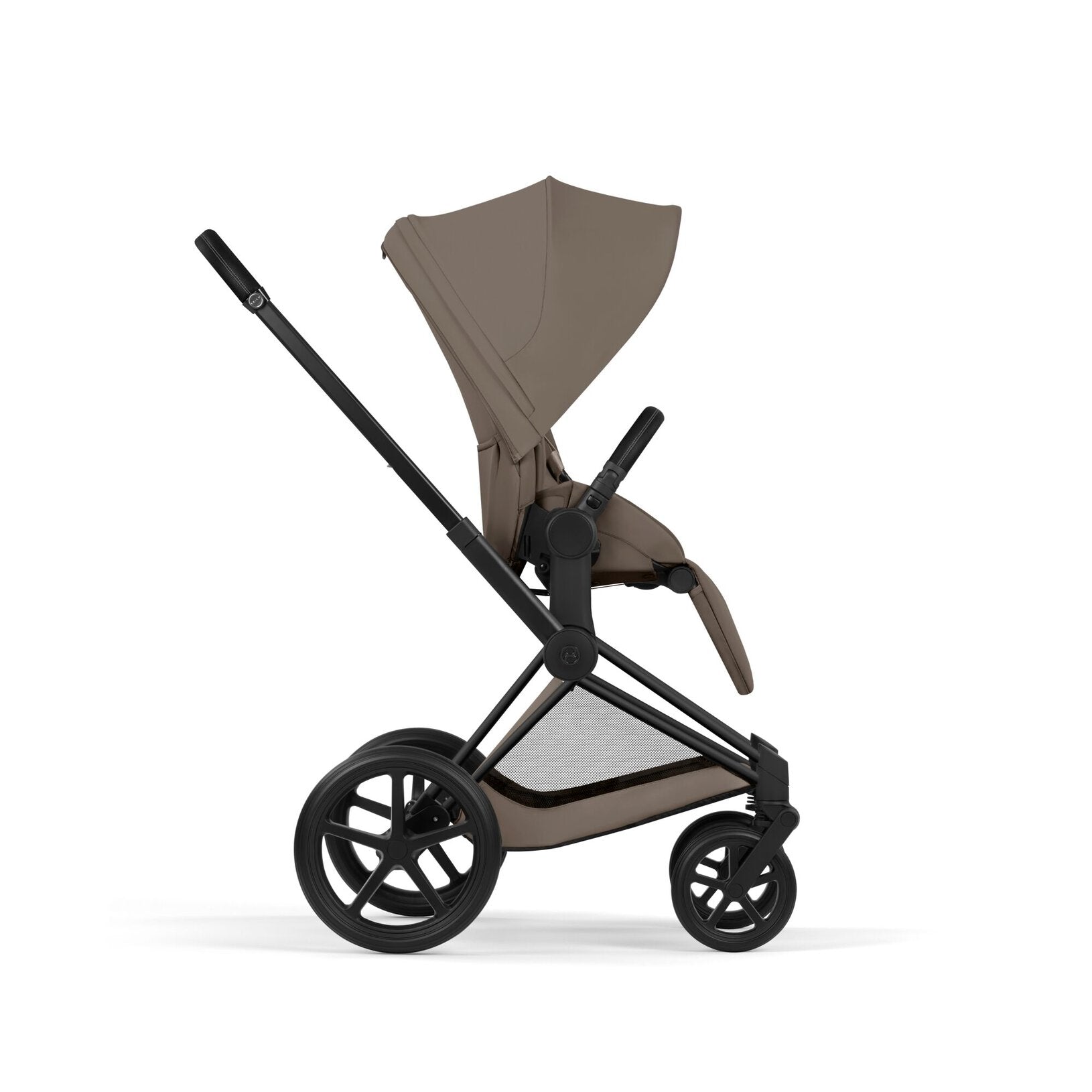 Cybex Priam Comfort 2026 Matt Black 4in1 Bundle Cococnut Brown