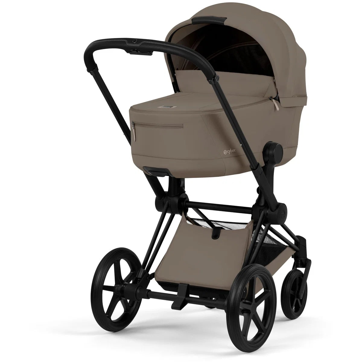 Cybex Priam Comfort 2026 Matt Black 4in1 Bundle Cococnut Brown