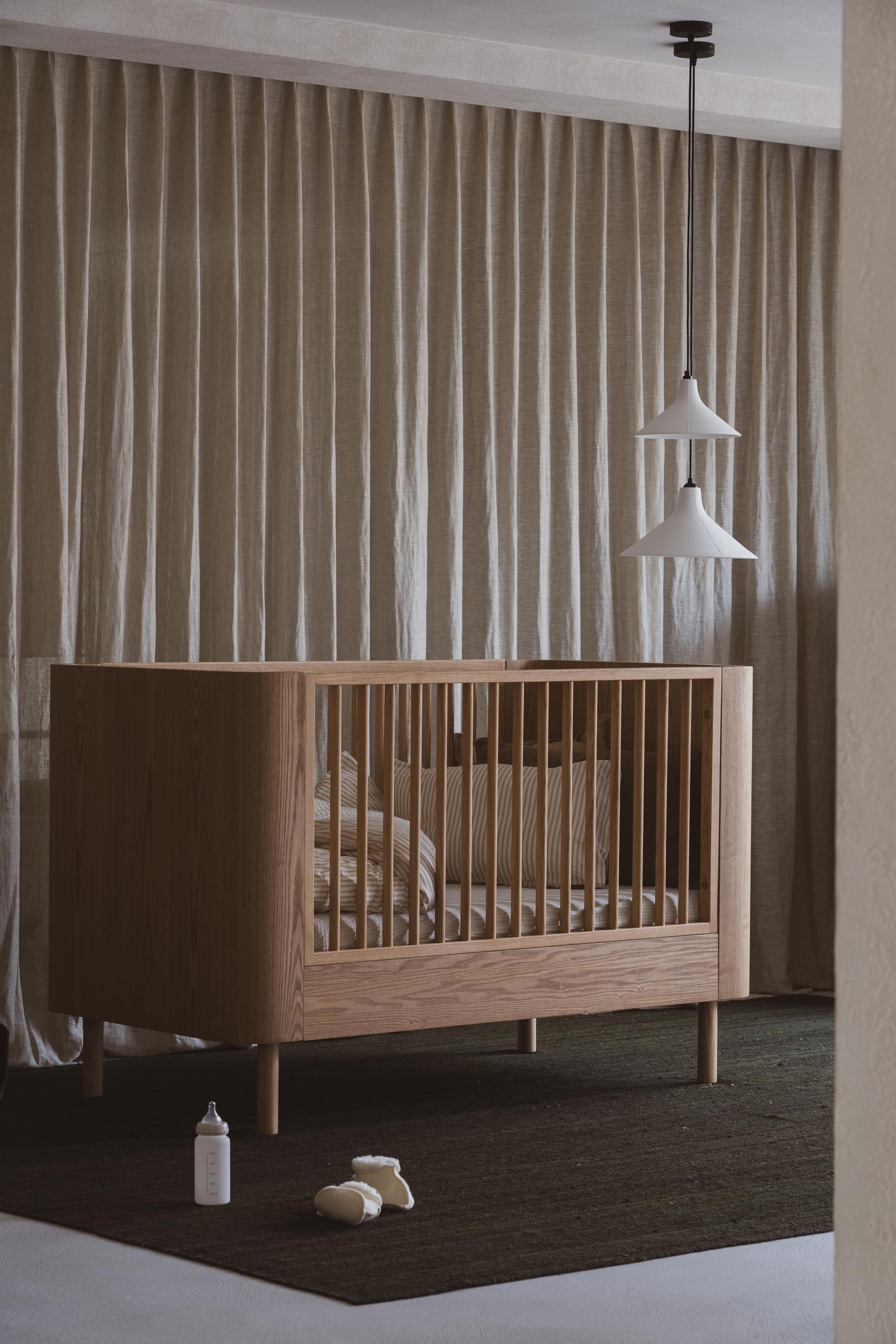 Quax Babybett 70 x 140 'Yume' Natural Ash
