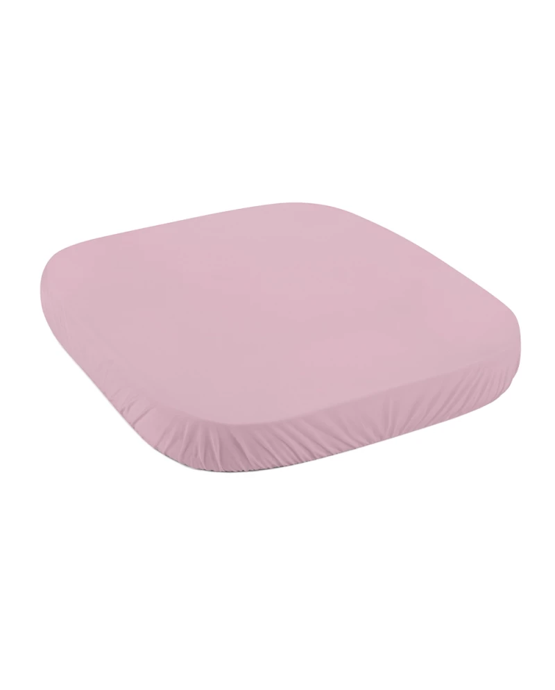 Spannbettlaken aus Baumwolle 73x73 cm – Pink Quadi