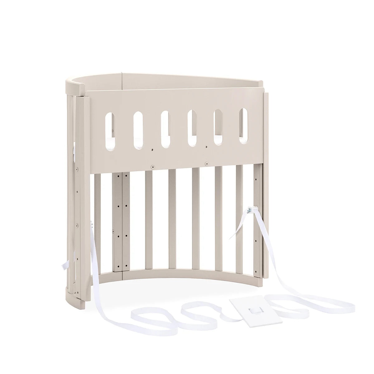 Oval Cashmere als Beistellbett