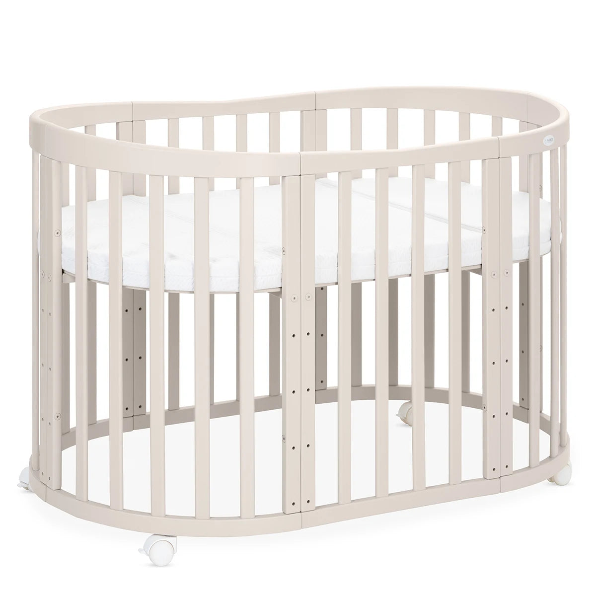 Oval Cashmere als Grosses Babybett
