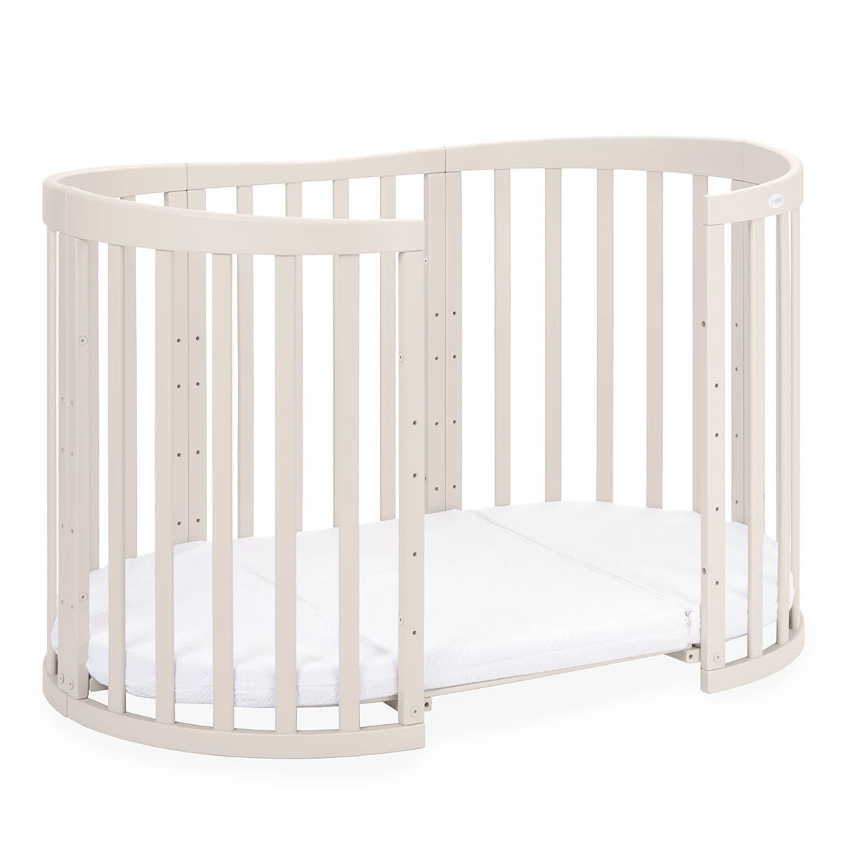 Oval Cashmere als Bodenbett