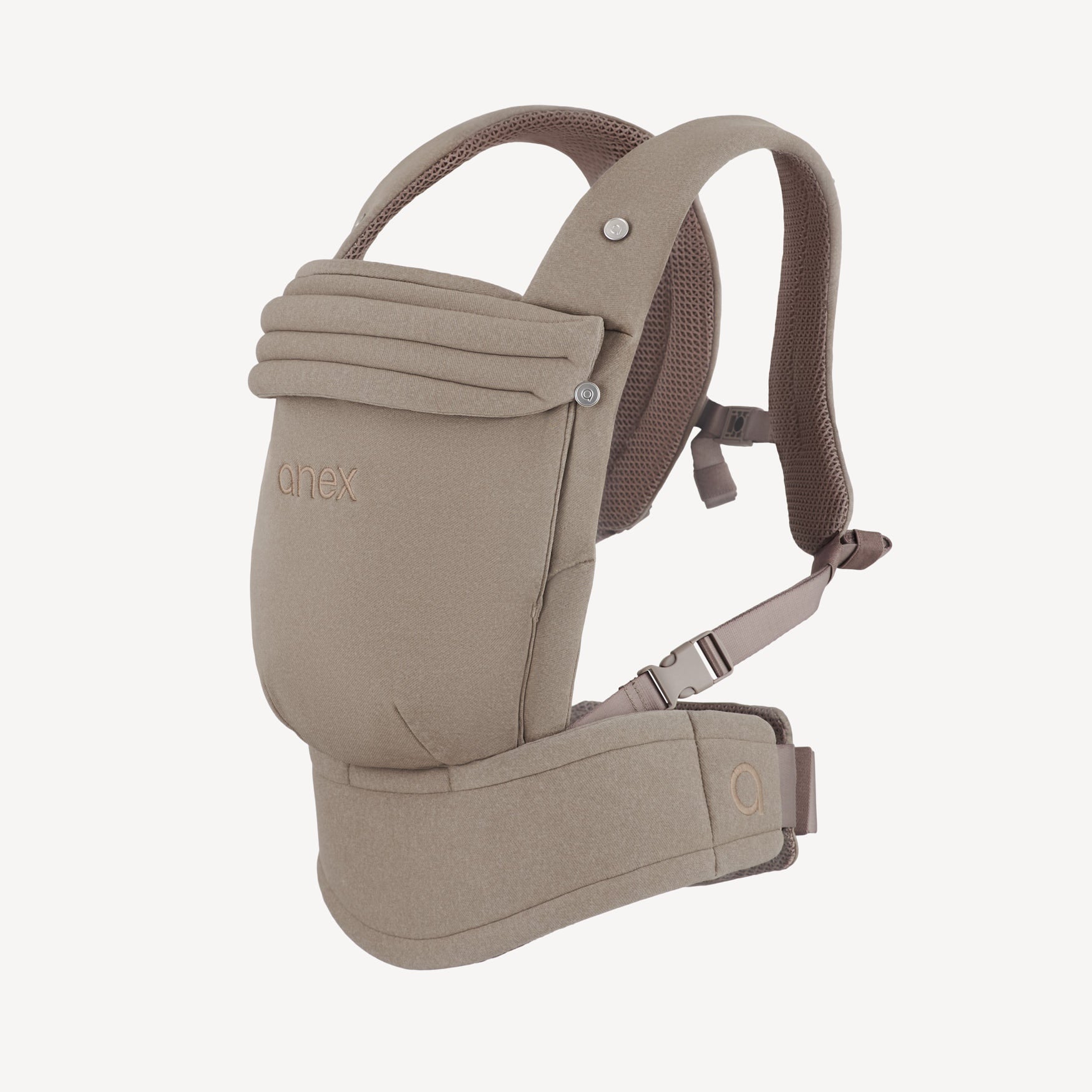 Anex Whiz-hug Babytrage Taupe