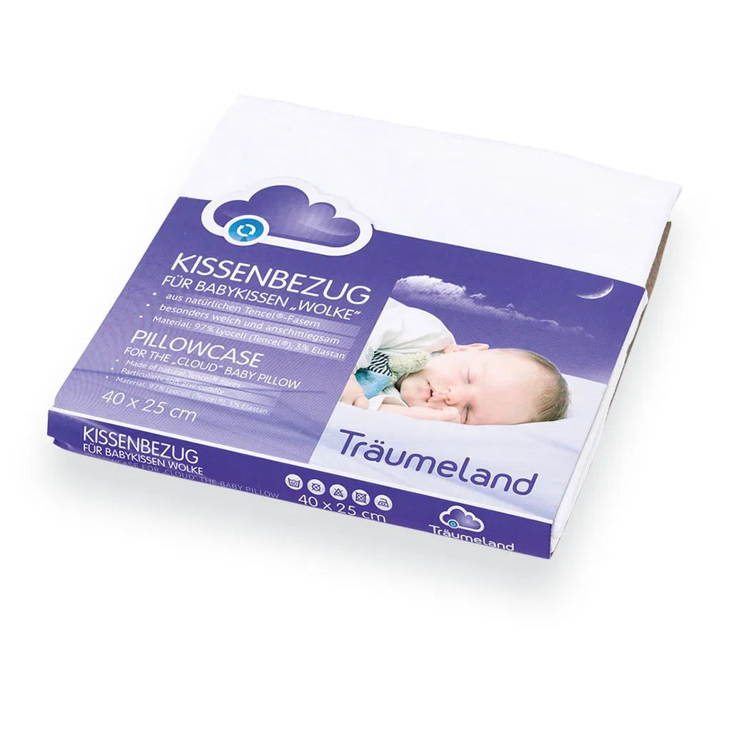Träumeland Kissenbezug Wolke 40x25cm weiss