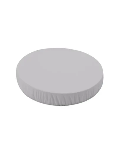 Spannbettlaken aus Baumwolle 73x73 cm – Oval Gray