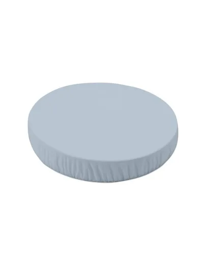 Spannbettlaken aus Baumwolle 73x73 cm – Oval Blue