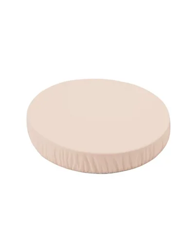 Spannbettlaken aus Baumwolle 73x73 cm – Oval Champagner