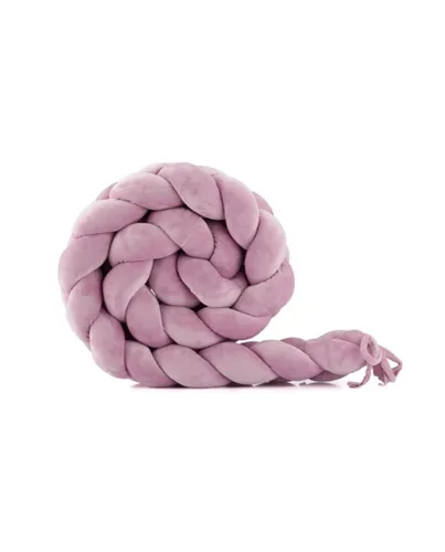 Bettschlange 210 cm Velours – Pink
